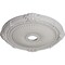 Ekena Millwork Heaton Ceiling Medallion (Canopies up to 6 1/2"), 27 1/2"OD x 3 7/8"ID x 2 1/4"P, Ultra Pure White CM27HEUWF - alternate 4
